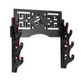 thumbnail image 4 of Samurai Rack Accesorios de madera clásicos de 4 niveles, sin hardware, soporte para , soporte de pared para colección de , samurái , Estilo b, 4 of 8