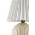 thumbnail image 2 of Livabliss Ferez Modern Accent Table Lamp, 12-inch, Cream with White Shade, 2 of 6