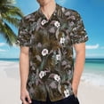 thumbnail image 5 of High Quality Hawaiian Shirts for Men Short Sleeve Aloha Beach Shirt Floral Summer Casual Button Down Shirts Blouses SL3ATQ, 5 of 7