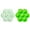 Green, variant on Sphere Ice Ball Mold with Lid, Food Grade Silicone Ice Cubes Tray, Easy to Fill and Release, 7 Holes Round Ice Maker Mold for Whiskey, Cocktail, Drink