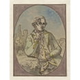thumbnail image 3 of Jurriaan Andriessen 15x18 Black Modern Framed Museum Art Print Titled - Portrait of Unknown Man, in Ovaal (C. 1752 - C. 1819), 3 of 5