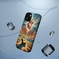 thumbnail image 5 of DistinctInk Tough Case for Apple iPhone 13 (6.1" Screen), Compatible with MagSafe Charging - "Delight in the Lord: Psalm 37:4 - Your Heart's Desires", 5 of 6
