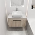 thumbnail image 2 of 30 " Modern Design Float Bathroom Vanity With Ceramic Basin Set, Wall Mounted White Vanity With Soft Close Door,KD-Packing,KD-Packing,2 Pieces Parcel, 2 of 9