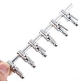 thumbnail image 4 of Aquarium Fish Tank 6-way Air Pump Control Valve Manifold Taps Silver Tone, 4 of 5