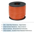 thumbnail image 3 of Uxcell 14 Gauge Silicone Wire 14AWG Electrical Wire Stranded Tinned Copper High Temp Hookup Spool 49.2ft Orange, 3 of 7