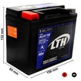 thumbnail image 2 of Auxiliar Agm Aux12 12V 180 A Tipo Moto Bci para Uso Automotriz, 2 of 5