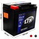 thumbnail image 2 of Auxiliar Agm Aux12 12V 180 A Tipo Moto Bci para Uso Automotriz, 2 of 5