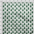 thumbnail image 3 of oneOone Polyester Spandex Green Fabric Merry Christmas Diy Clothing Quilting Fabric Print Fabric By Yard 56 Inch Wide, 3 of 4