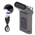 thumbnail image 2 of Lámpara LED con clip para gorra, faros delanteros con clip Lámpara LED con clip giratoria para gorra Lámpara con clip para gorra Alta capacidad, 2 of 12