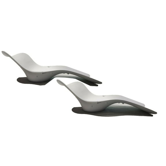 Panama Jack Outdoor Panama Jack Set of 2 Wave In-Pool Chaise Lounger