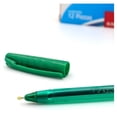 thumbnail image 3 of 12 Bolígrafos Plumas Pin Point Fino 0.7mm Azor Color Verde, 3 of 5