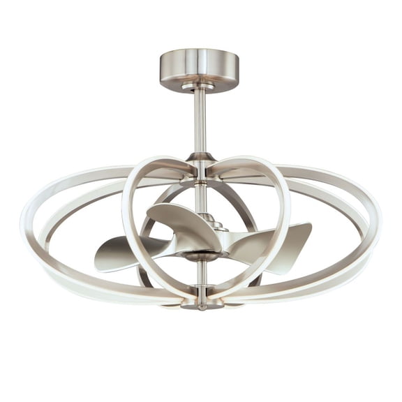 33.5 Inch 60W 8 Led Wifi-Enabled Fandelight Maxim Lighting 61006Sn