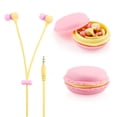thumbnail image 1 of Auriculares estéreo de 3,5 mm en la oreja, auriculares con estuche Macaron para iPhone, Samsung, MP3, iPod, PC, música Advancent  SH1106-74, 1 of 2