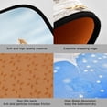 thumbnail image 3 of SKYSONIC Summer Beach Seaside Kitchen Mats and Rugs Shell Starfish Sand Floor Runner Area Rug Washable Carpet Perfect for Living Room Bedroom Entryway,19.7"x27.6"+19.7"x47.2", 3 of 7