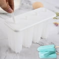 thumbnail image 6 of Vxdvou Popsicle Ice Cream Molds with Lid, Reusable 8-In-One Popsicle Molds for Kitchen, Multi-Flavor Ice Cream Maker, Safe for Freezing, Perfect for Summer Treats & Homemade Desserts, 6 of 9