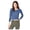 Blue - 402, variant on Aeropostale Womens Crop Pullover Sweater, Blue, Juniors, Medium