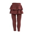 thumbnail image 5 of Lovebay Toddler Child Girls Leggings with Skirt Warm Kids Leggings Tutu Pants 2-10 Years, 5 of 7