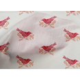 thumbnail image 4 of oneOone Organic Cotton Voile Fabric Branch & Bird Block Printed Craft Fabric BTY 42 Inch Wide, 4 of 4