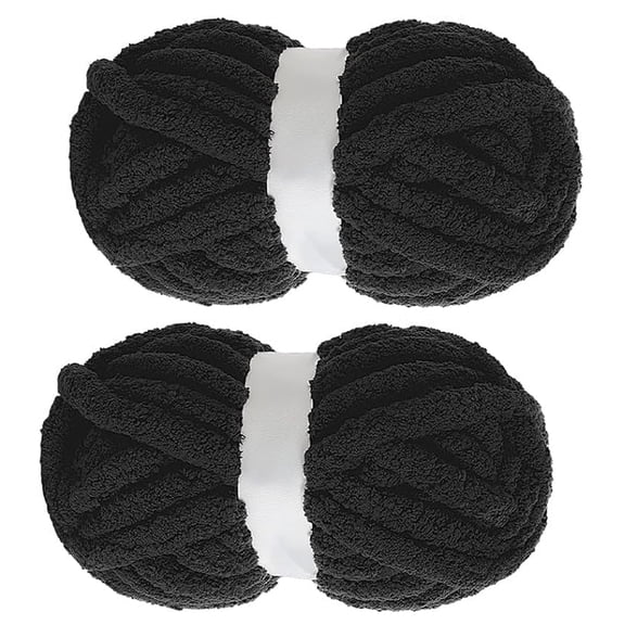 Chunky Yarn for Crocheting 1/2/4 Pack, Fluffy Jumbo Chenille Yarn, Super Soft Plush Yarn for Hand Woven DIY Crafts, Giant Thick Fuzzy Yarn for Hand Knitting (27 yds,8 oz Each Skein)