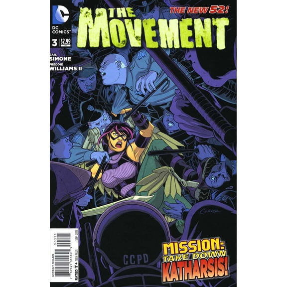 Movement, The #3 VF ; DC Comic Book