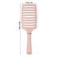 thumbnail image 4 of Detangling Hair Brush Professional Men Women Vented Paddle Styling Tool for Thick Straight HairPink, 4 of 5