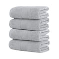 thumbnail image 5 of Chic Home Weiss Grey 4-Piece Bath Towel Set, 5 of 5