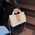 thumbnail image 3 of Bolso Hombro Mujeres Tejido Playa Verano (beige), 3 of 9