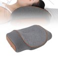 thumbnail image 1 of Heated Neck Pillow, Gray Memory Foam Soft Mesh Pad Neck Pillow  for Home, 1 of 7