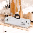 thumbnail image 4 of Caja de cuchillo Chef Caja de almacenamiento bloqueable Insertos Insertos Caderas Caja Utensilios Caja de almacenamiento Caja de bloqueo de cuchillo, 4 of 10