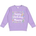 thumbnail image 2 of Inktastic Happy Birthday Mommy Toddler Sweatshirt, 2 of 4