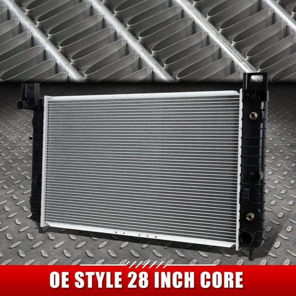 NUVISION 28" Core OE Style Radiator for 99-06 Chevy Silverado GMC Sierra Tahoe DPI 2334