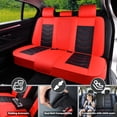 thumbnail image 6 of Fit for GMC SIERRA 2500 HD 2012-2026 Seat Cover, Red Car Seat Covers, Waterproof Leather 5 Seats Full Set Easy to Clean and Install Protect and Upgrade Seats, Protect Car Seats, 6 of 9