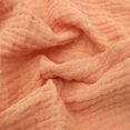 thumbnail image 4 of 55" Wide 100% Cotton Gauze Fabric by the Yard - 130GSM, Lightweight, 2-Way Stretch, Soft & Breathable - Apparel, Clothing, Headbands, Decorations, Drapery & DIY -Peach Papaya, 4 of 4