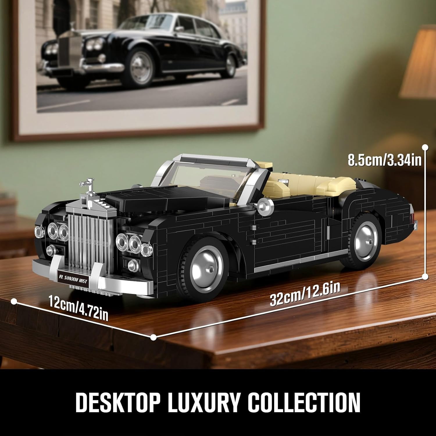 Ylutex Classic Vintage Car Building Block Set – picture 6