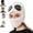Beige, variant on 3-in-1 Unisex Knitted Goggles Beanie,Beanie with Face Mask and Goggles Built In, Winter Warm Outdoor Sports Fashion Aviator Hat