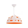 thumbnail image 1 of Campana Catarina 60 cmBlanco/Fondo Naranja Iluminación Luz Vic Innovador, 1 of 2