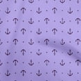 thumbnail image 1 of oneOone Georgette Viscose Amethyst Fabric Nautical Sewing Fabric By The Yard Printed Diy Clothing Sewing Supplies 42 Inch Wide, 1 of 6