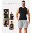 thumbnail image 5 of alpinario Men's Sleeveless Tank Top, Lightweight Quick Dry Breathable Moisture Wicking Gym Workout Running Tee for Training Fitness Bodybuilding, 5 of 6