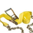 thumbnail image 4 of Keeper 04650 27 Ft. x 2 In. Ratchet Tie Down Strap w/ Chain Ends and Grab Hook, 4 of 5