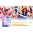 thumbnail image 5 of Sleepover Party Invitations - Sleepover Party Supplies For Girls Boys - Slumber Birthday Party Invites - 20 Invitation Cards With 20 Envelopes (f07)$$Home Decor, Kitchen, & Other, 5 of 5