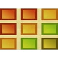 thumbnail image 1 of Ahgly Company Machine Washable Indoor Rectangle Transitional Bold Yellow Area Rugs, 2' x 5', 1 of 7