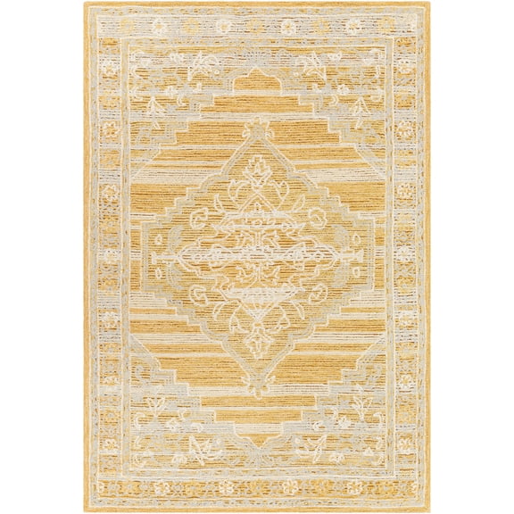 BoutiqueRugs Nani Traditional Area Rug - Light Beige, Dark Beige, Camel - 2' x 3'