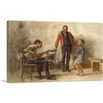 thumbnail image 1 of ARTCANVAS The Dancing Lesson 1878 Canvas Art Print by Thomas Eakins - Size: 26" x 18" (0.75" Deep), 1 of 9