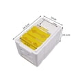 thumbnail image 2 of Haidf 1Pc Queen Bee Breeding Box, Queen Bee Rearing Beehive, Bee Mating Hive, Beekeeping Bee Pollination Box, Mini Mating Nuc Box, Beekeeping Supplies, White, 2 of 6