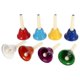thumbnail image 3 of 8pcs Hand Bells For Kids 8 Note Metal Handbells Set Music Handbells Party Percussion Instruments, 3 of 3