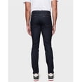 thumbnail image 2 of DSTLD Mens Timber Stitch Straight Leg Jeans, Blue, 30W x 34L, 2 of 2