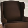 thumbnail image 6 of The Plush Furniture Protector Slipcover - Puff Plush - Innovative Textile Solutions - Loveseat, Burgundy (1 piece), 6 of 8