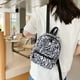 thumbnail image 1 of Moda Mujer Patrón Animal Impresión Mochila Casual Pequeños Bolsos (A) Tmvgtek Para estrenar, 1 of 9