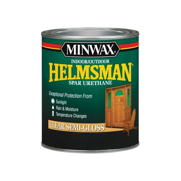 Minwax Helmsman Spar Urethane Clear SemiGloss 1Qt