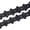 Black, variant on Sequin Embroidery Lace Trim 1.5 Inch Lightweight Sheer Scalloped Floral Daisy Corded Polyester Mesh - Black (4.5 Meters, 1 Pack)